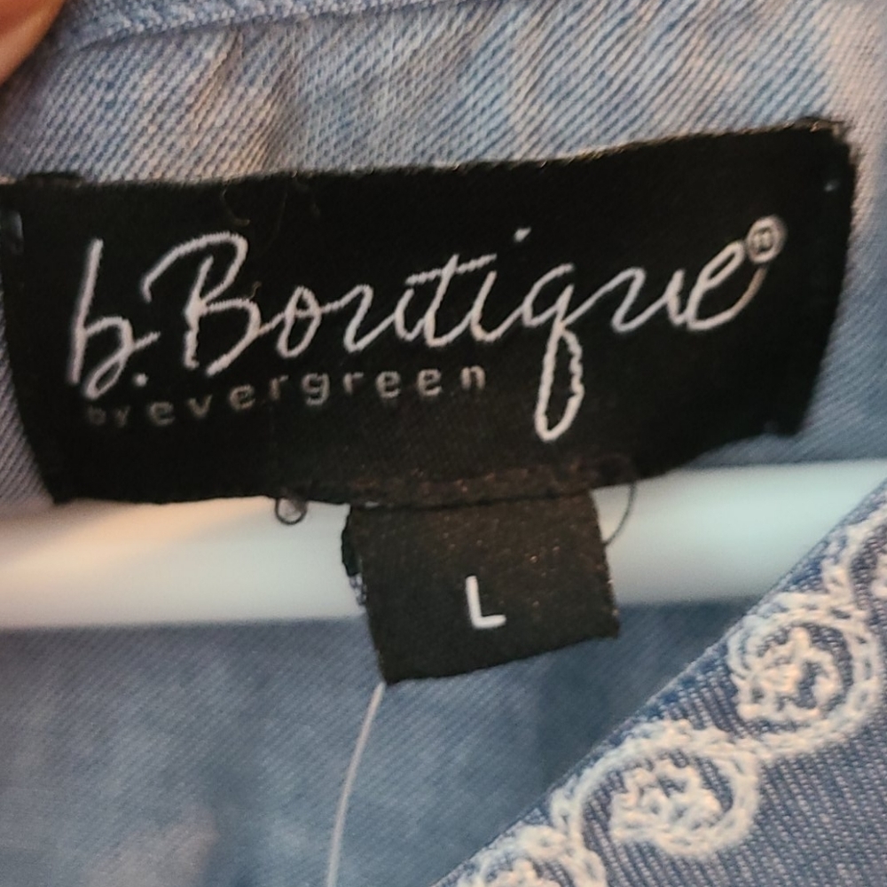 b Boutique Size Large Southern Style Dress - Picture 2 of 13